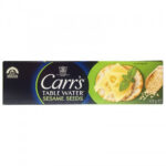 Buy Carr's Table Water Cracker with Sesame Seed Size 125 g.