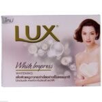 Lux White Impress Skin Whitening Bar Soap - 80g bar