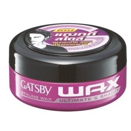 Gatsby Hair Styling Wax Ultimate & Shaggy Molding Shaping Super Hold 75g - Pack of 3