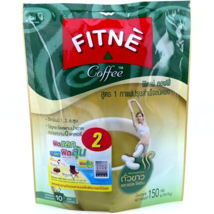 Fitne Slimming Diet Instant Coffee with White Kidney Bean 10 sachets