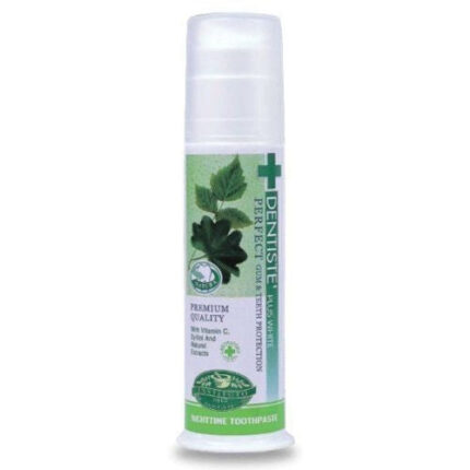 Dentiste Plus White Fluoride Free Whitening Herbal Toothpaste Pump 100g