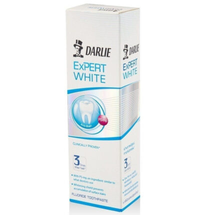 Darlie Expert White Scientifically Proven 3 Times Whiter Teeth Toothpaste 120g
