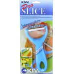 Kiwi Pro Slice Thai Papaya Salad Knife with zigzag blade fruit vegetable peeler