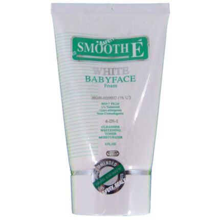 Smooth E White Babyface Foam Facial Cleanser 2 fl.oz.