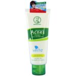 Mentholatum Acnes Clear Whitening Acne Oil Control Facial Cleanser Foam 100g