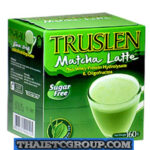 TRUSLEN MATCHA Latte Green Tea Sugar Free Whey Protein Oligofructose 10 cups