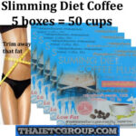 5 SLIMMING DIET INSTANT COFFEE Lose weight Burn Fat Detox Pretty White KOREA