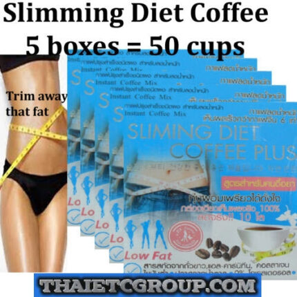 5 SLIMMING DIET INSTANT COFFEE Lose weight Burn Fat Detox Pretty White KOREA