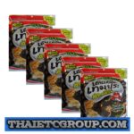 5 bags FRIED CRISPY JAPANESE Seaweed Snack Tao kae noi Tempura SPICY FLAVOR