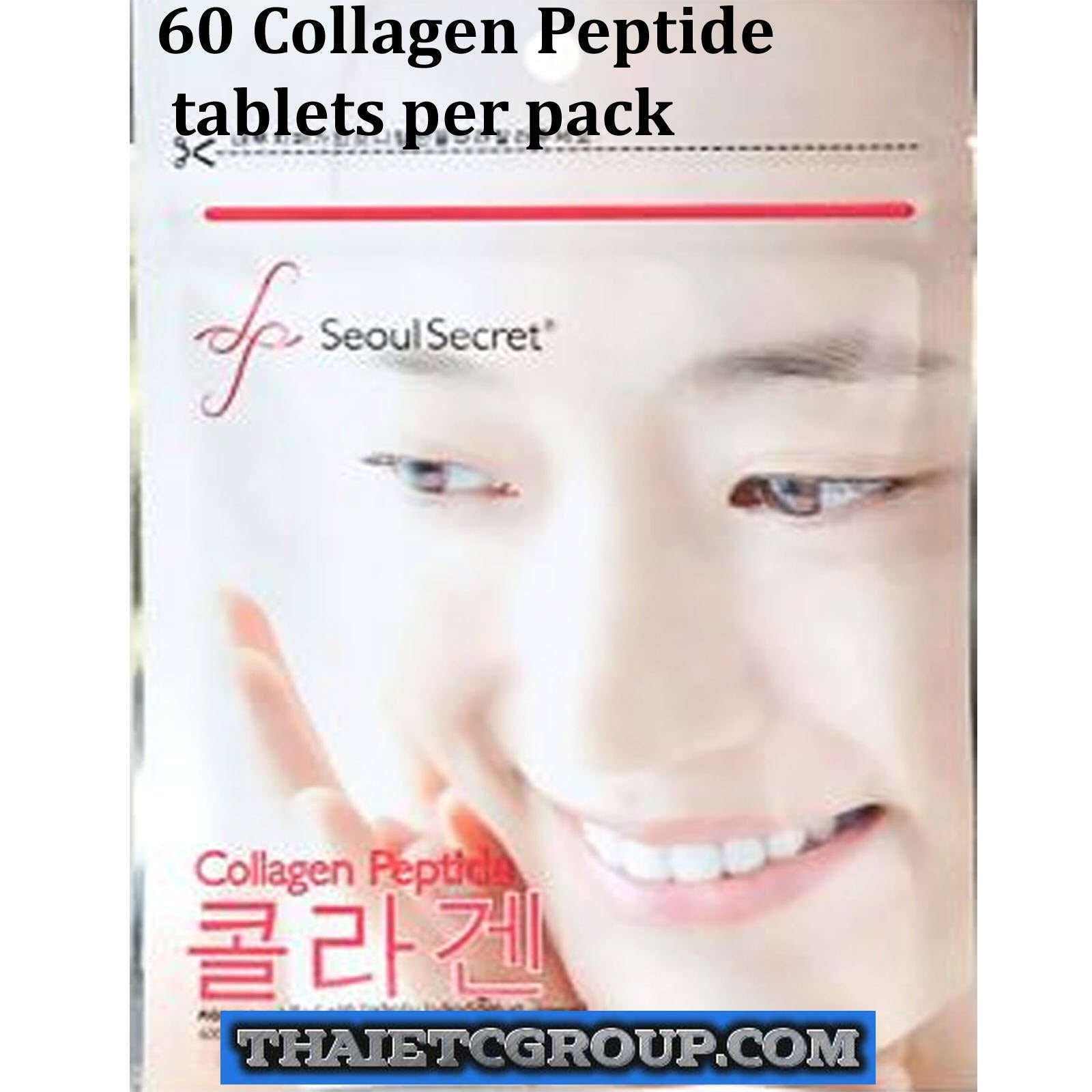 10277072-10a_ac67282e-a697-415c-a7c4-26fd191a033f.jpg SEOUL SECRET COLLAGEN PEPTIDE ANTI AGING ANTI WRINKLE WHITENING YOUNG SKIN 600mg - Image 1