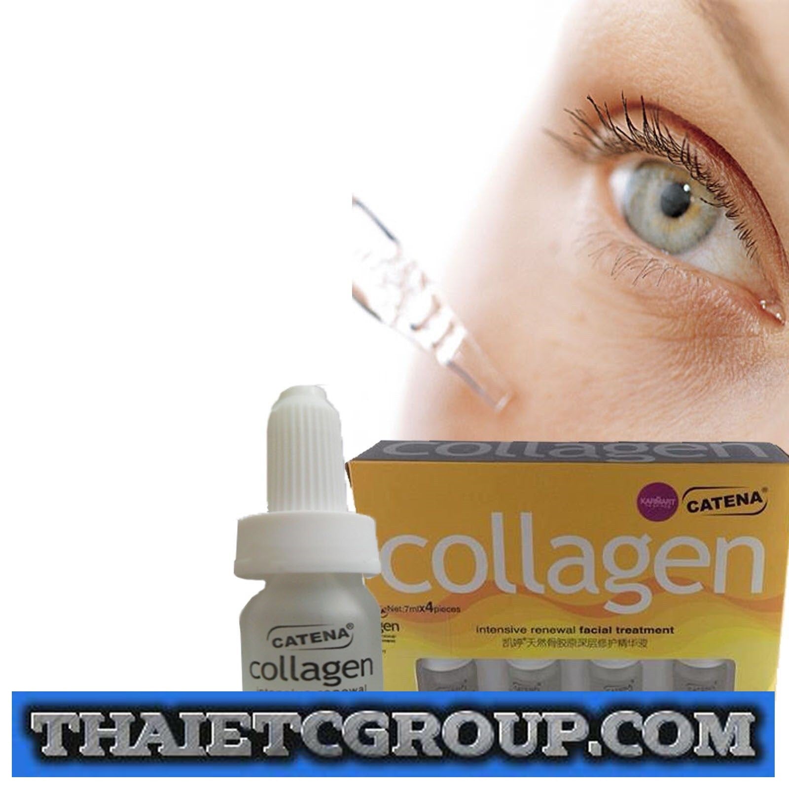 10277083-22a_0b16664a-1715-41b8-b7a7-d097b7b240bb.jpg Set of 4 Karmart Catena Collagen Intensive Renewal Facial Treatment Face Serum - Image 1