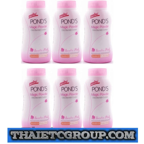 10286008-16a.jpg Set of 6 lot POND'S PINK magic powder oil & blemish control UV protection 50 g - Image 1