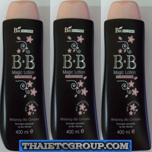 10290340-34a.jpg 3 Biowoman BB Magic Lotion UV Protection Whitening Sakura Extract Bio Complex - Image 1