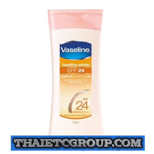 10295045-4a.jpg 100ml VASELINE HEALTHY WHITE SPF 24 WHITENING BODY LOTION TRIPLE LIGHTENING - Image 1