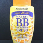 TEEN NATRIV BB UV FACE POWDER SPF 30 CONCEAL SKIN PROBLEM WITH PEARLY GLITTER