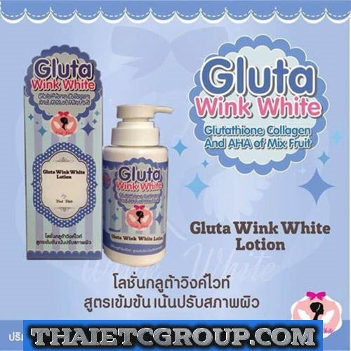 10312233-1a.jpg WINK WHITE GLUTA BODY LOTION AHA Fruit Extract Body whitening Brightening - Image 1