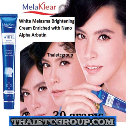 MELAKLEAR Melasma Brightening Whitening Cream Nano Alpha Arbutin UV protection