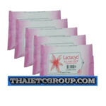 5 LACTACYD WOMEN LADY INTIMATE WIPES MILK LACTOSERUM PURSE TRAVEL SIZE 10 SHEETS