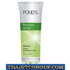 10339735-7a.jpg Pond's Ponds Flawless White Natural Exfoliating Facial Cleanser Scrub Face Foam - Image 1