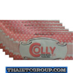 5 COLLY PINK Collagen peptide Dietary supplement drink Strawberry flavor packs
