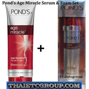 10339746-18a.jpg POND'S Age Miracle Intensive Cell ReGen Anti-Aging Serum Face Foam Wash Set - Image 1