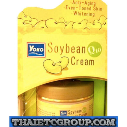 YOKO Soybean Cream Coenzyme Q10 Anti-Aging Even tone Skin Whitening Moisturizer