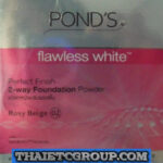 Pond's Flawless White Perfect Finish 2-Way Foundation Powder Rosy Beige # 02