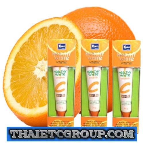 10343200-2a.jpg 3 x 30 g YOKO Healthy White Vitamin C Serum non-greasy Moisturizer reduce aging - Image 1
