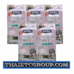 5 x 8g = 40g NIVEA VISAGE WHITE Serum Sachet Face Care Traveling Travel Size