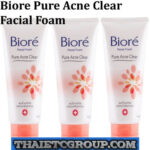 3 Biore Kao Facial Face Foam Wash PURE ACNE CLEAR Skin Purifying Technology 100g