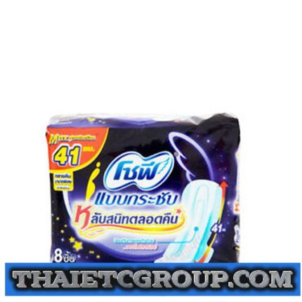 41 cm PROTECTION NIGHT SOFEE FEMININE FEMALE SANITARY PADS NAPKINS WITH WINGS