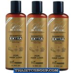 3 Natural Thinning Thin Hair Loss Growth bald spots treament shampoo Regrowth