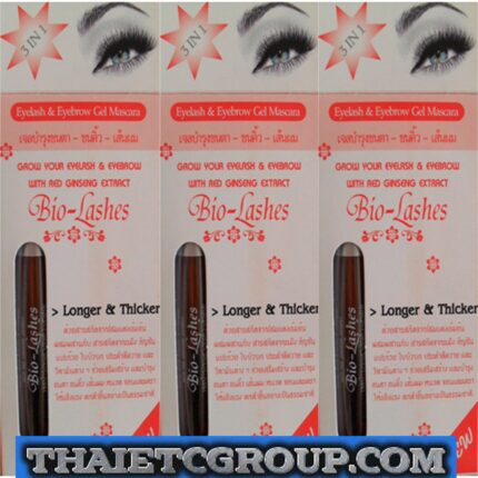3 Bio lashes Natural longer thicker Eyelash Eyebrow Stimulator Growth renew gel