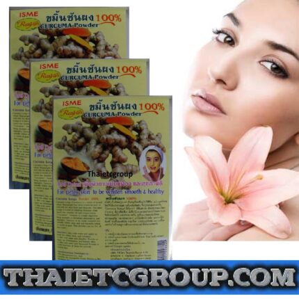3 Turmeric Curcuma Longa Powder Natural 100% Detox skin whiten smooth Face mask