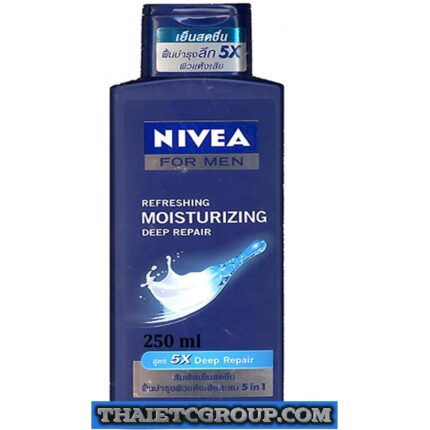 NIVEA FOR MEN REFRESHING MOISTURIZING DEEP REPAIR BODY LOTION MOISTURIZER 400ml