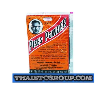 PISES POWDER PARACHUTE THAI ACNE PIMPLE TREATMENT ANTI BACTERIAL WOUND ULCER