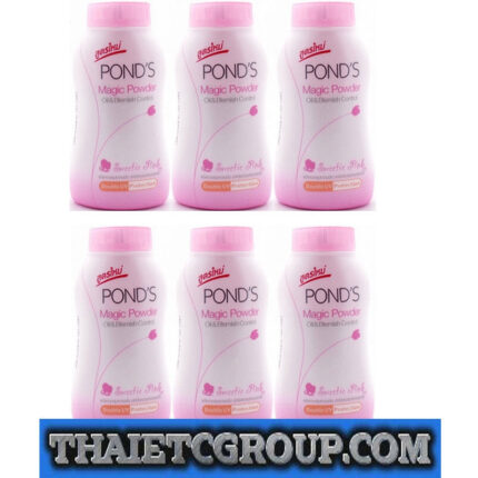 Set of 6 lot POND'S PINK magic powder oil & blemish control UV protection 50 g