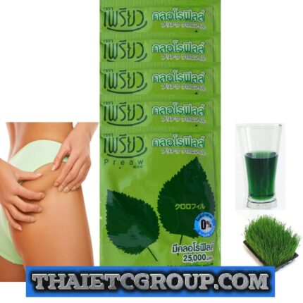 5 Chlorophyll Instant Dietary Supplement drink Powder Sugar Free Organic Herbal