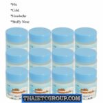 12 Pathom Asoke Nasal Inhaler Massage Balm Flu Headache similar to Vicks Vaporub