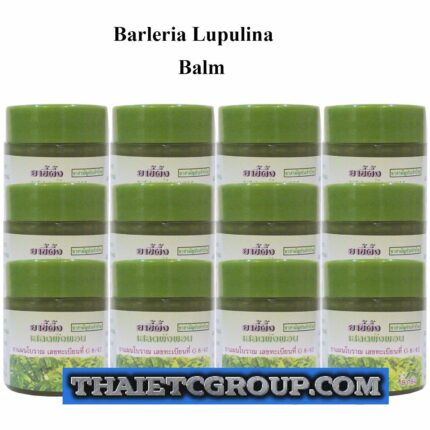12 Pathom Asoke HERBAL GREEN BALM BARLERIA LUPULINA VASELINE MASSAGE PAIN RELIEF