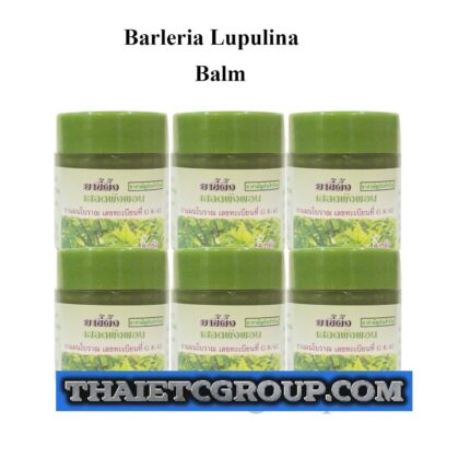 6 Pathom Asoke HERBAL GREEN BALM BARLERIA LUPULINA VASELINE MASSAGE PAIN RELIEF