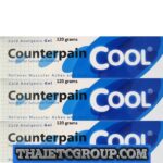 3 x 120 grams COUNTERPAIN COOL ANALGESIC BALM GEL MUAY THAI Massage Ache Relief