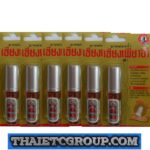 6 SIANG PURE OIL RED PEPPERMINT MENTHOL ROLL ON Relieve dizziness Relief Formula