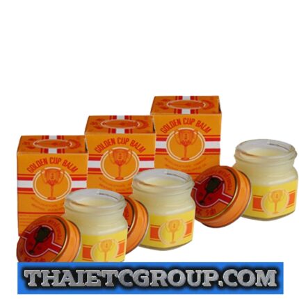66 g Golden Cup Balm muscular pain headache aches relief natural Thailand Thai