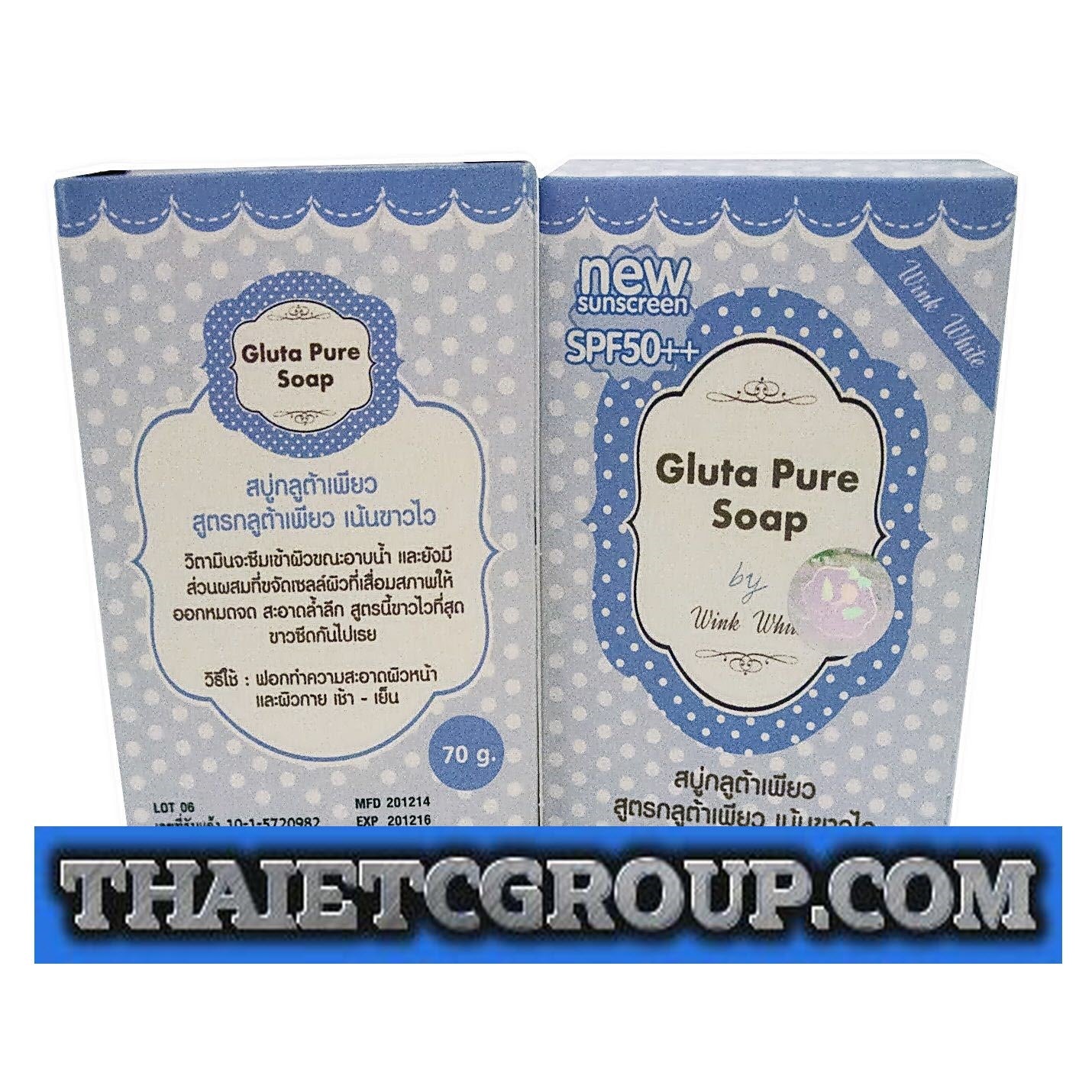 10534547-15a_37a77714-2119-4ec0-84d9-2631fd7133aa.jpg WINK WHITE ORIGINAL Gluta PURE Soap Whitening Body face Lightening Brightening - Image 1
