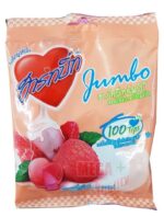 125g. Hart Beat Jumbo Lynchee Flavoured Candy Lychee Filling Center Mixed Fruit