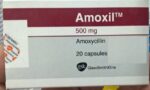 2 Boxes x Amoxil Amoxicillin 500mg 20 Capsules