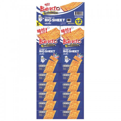 8850157401807.jpg Buy Bento Squid Sheet Sab Seed Flavor Size 4.5 g. Pack 12 - Image 1