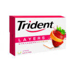 Buy Trident Chewing gum Strawberry citrus sugar free (26.4g)