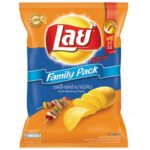 Buy Lay's Potato Chips Bar B Q Flavor Size 160 g.